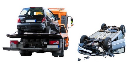 Accidente simulado para cobrar un seguro